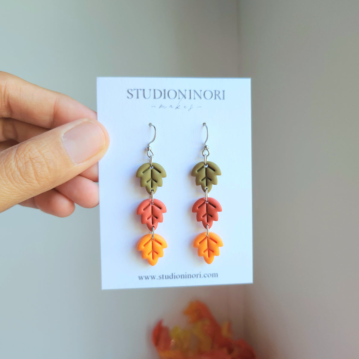 Autumn Leaf Dangles