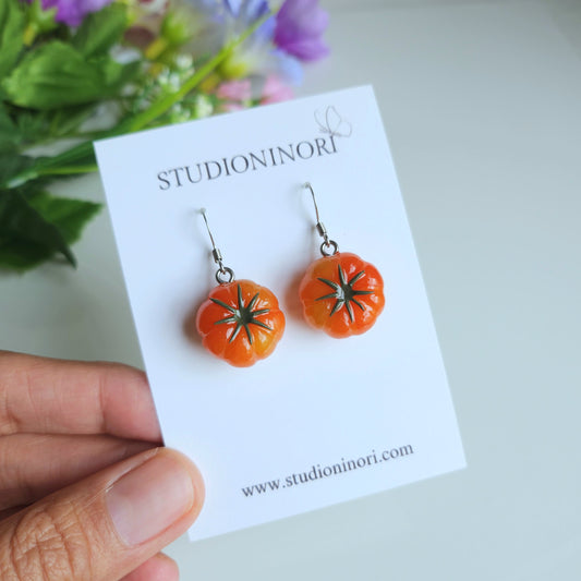 Tomato Dangle Earring