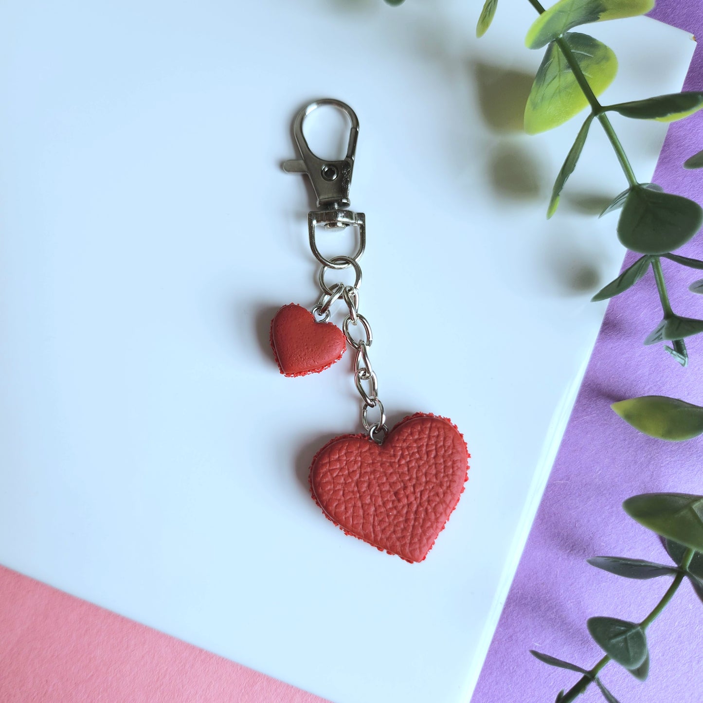 Heart Bag Charm