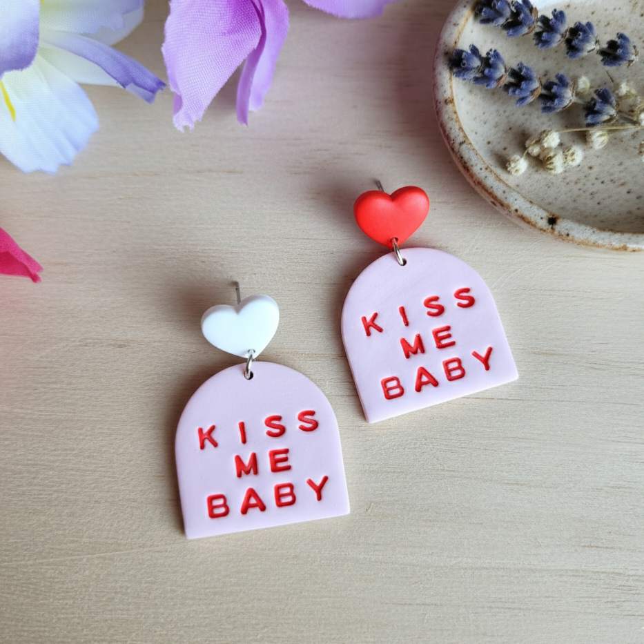 Kiss Me Baby Earrings