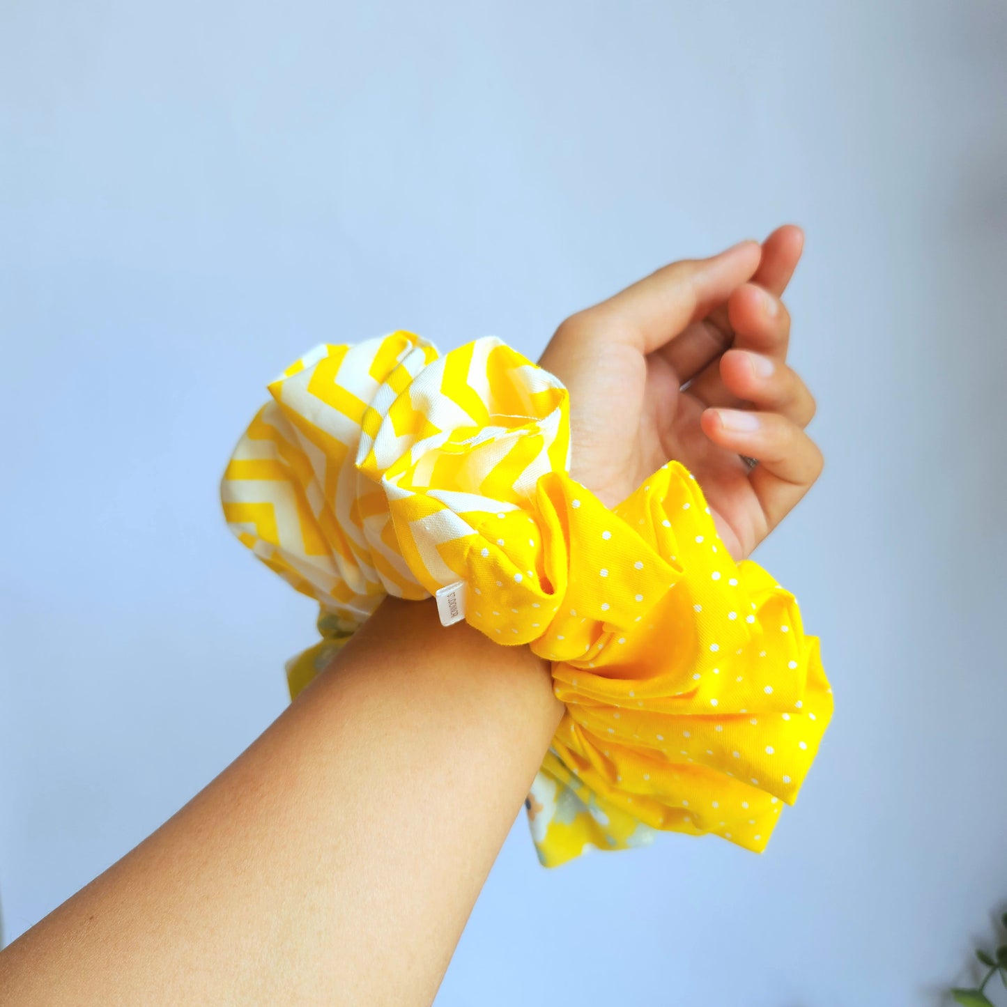 Yellow XL Scrunchie