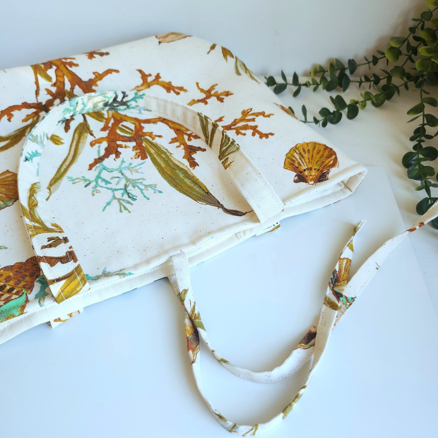 Shell Coral Tote Bag
