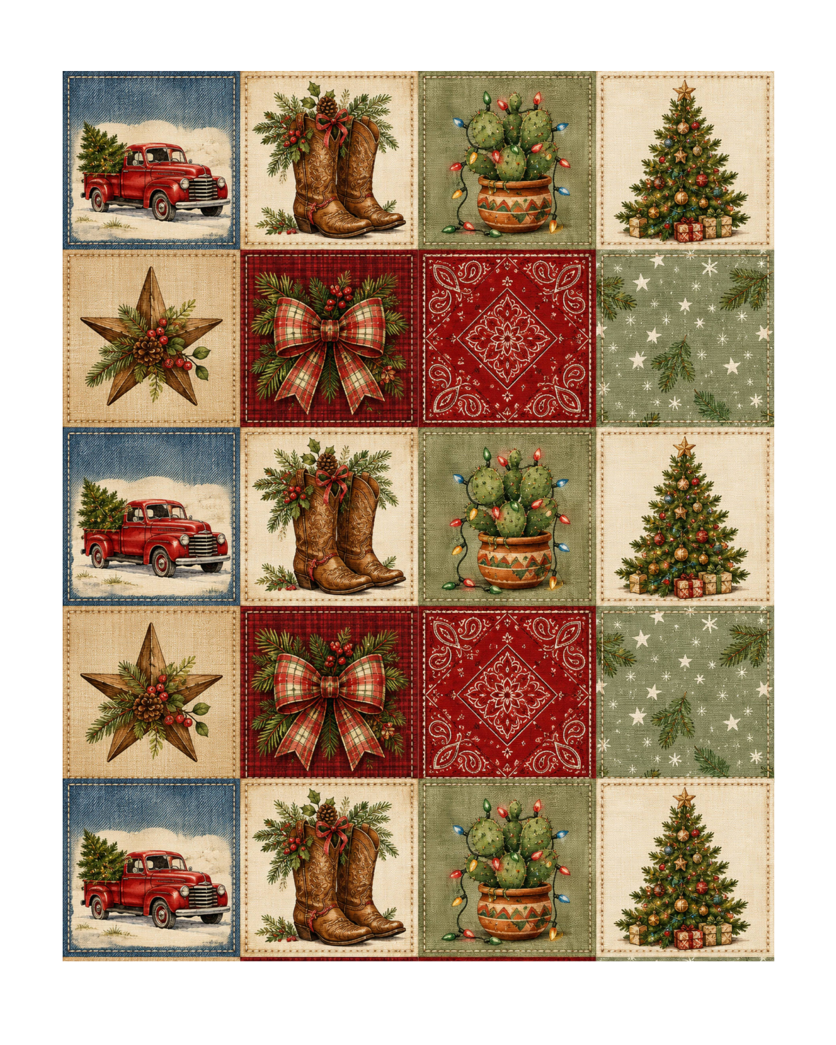 Transfer Paper (Christmas Rustic)